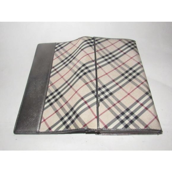 Burberry Nova Check & Pewter Leather XL Wallet - Picture 5 of 12